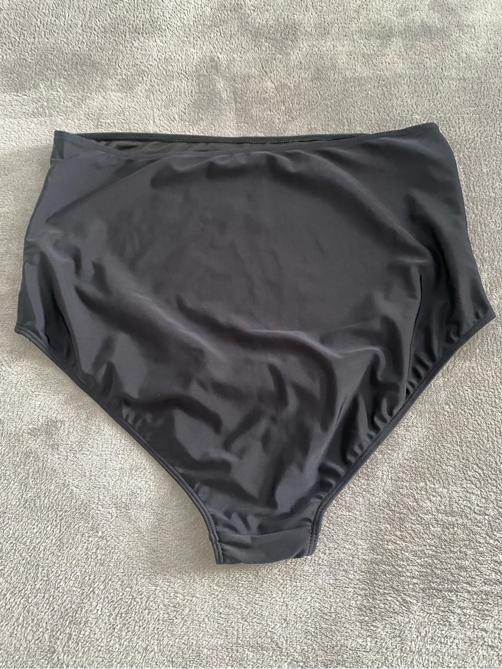 Black Maternity Swim Bottom Only 2XL High Waisted - Picture 4 of 6